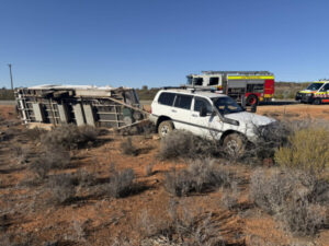 Caravan rollover