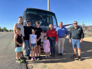 Remote towns on the buses