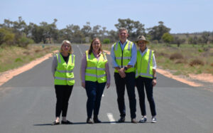 Road works all sealed up