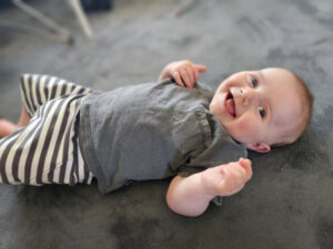 Awareness effort for baby Huxley